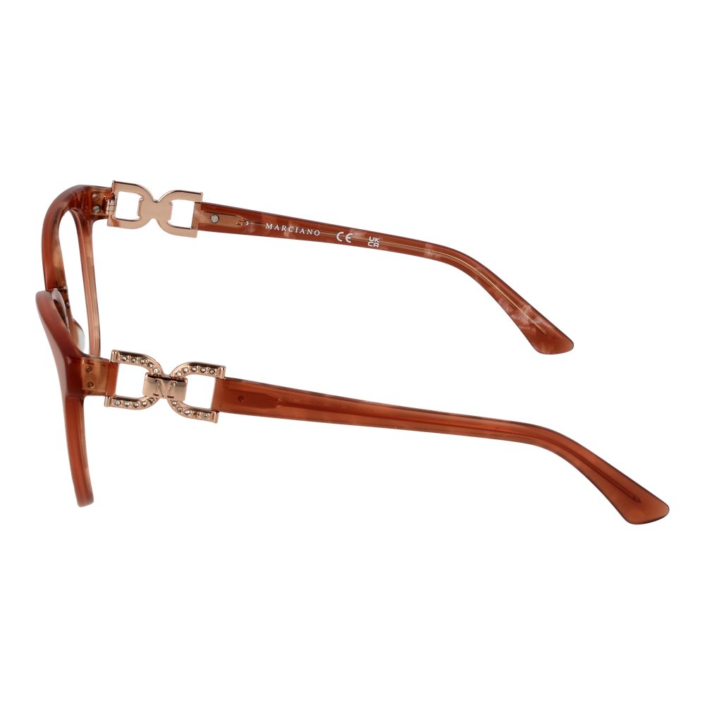 Marciano by Guess Women’s Brown Optical Frames – Round Style
