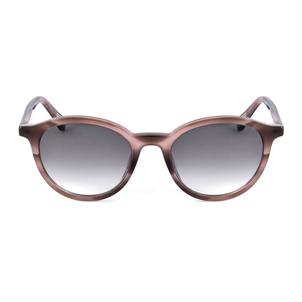 Zadig & Voltaire Women’s Sunglasses – Brown Acetate Frame, Grey Gradient Lenses