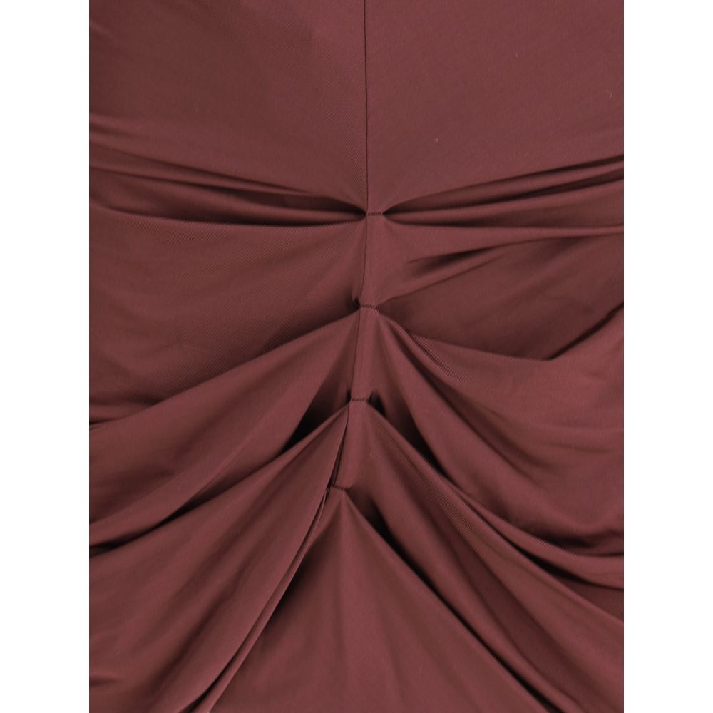 Magda Butrym Draped Mini Dress