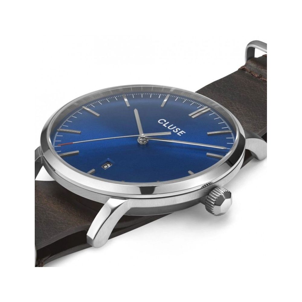 Cluse Women's Brown Leather Watch - Elegant and Versatile Timepiece