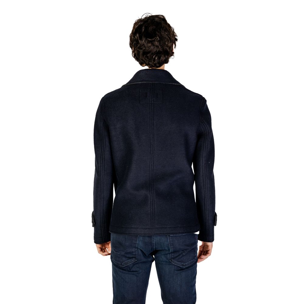 Hydra Clothing - Men's Blue Peacoat Jacket