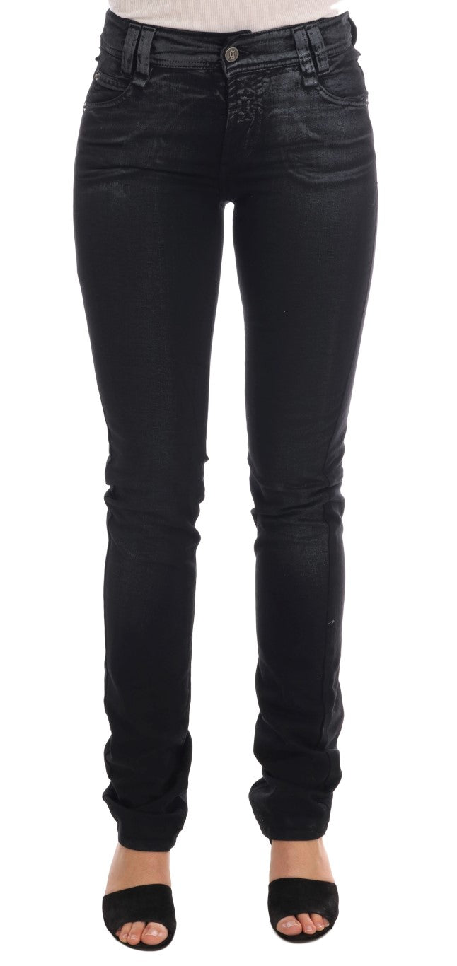- Chic Gray Wash Regular Fit Jeans