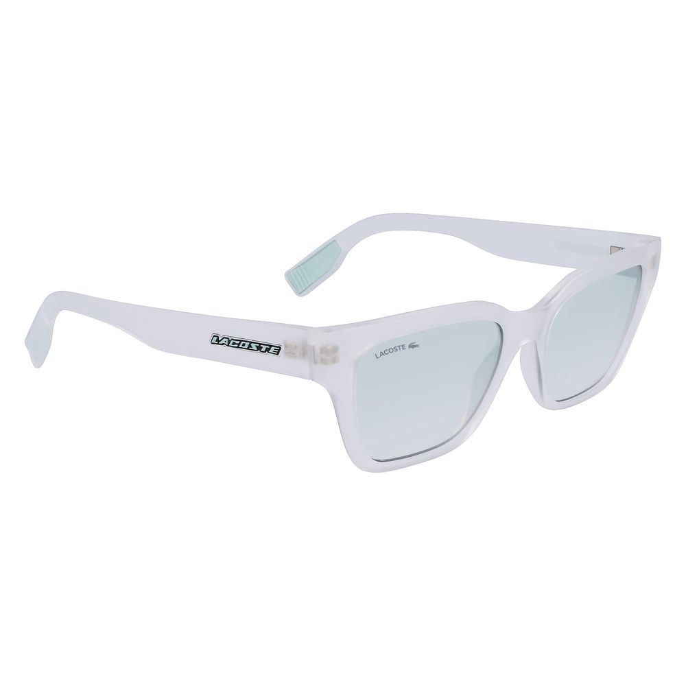 Lacoste Women’s Sunglasses – Transparent Injected Frame, Grey Lenses