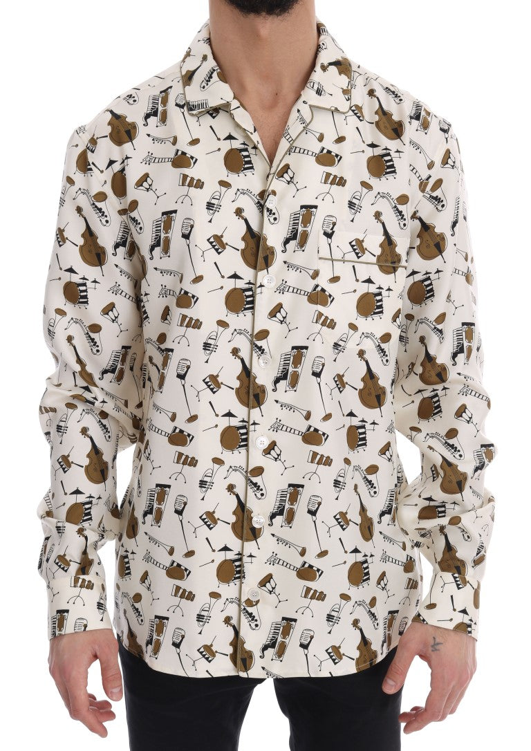 - Exclusive Silk Casual Men's Shirt - JAZZ Motive