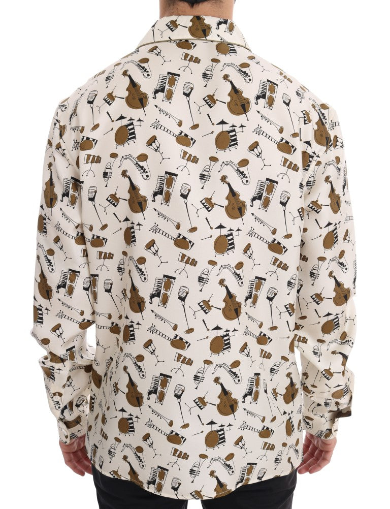 - Exclusive Silk Casual Men's Shirt - JAZZ Motive
