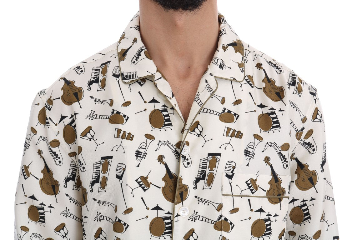 - Exclusive Silk Casual Men's Shirt - JAZZ Motive