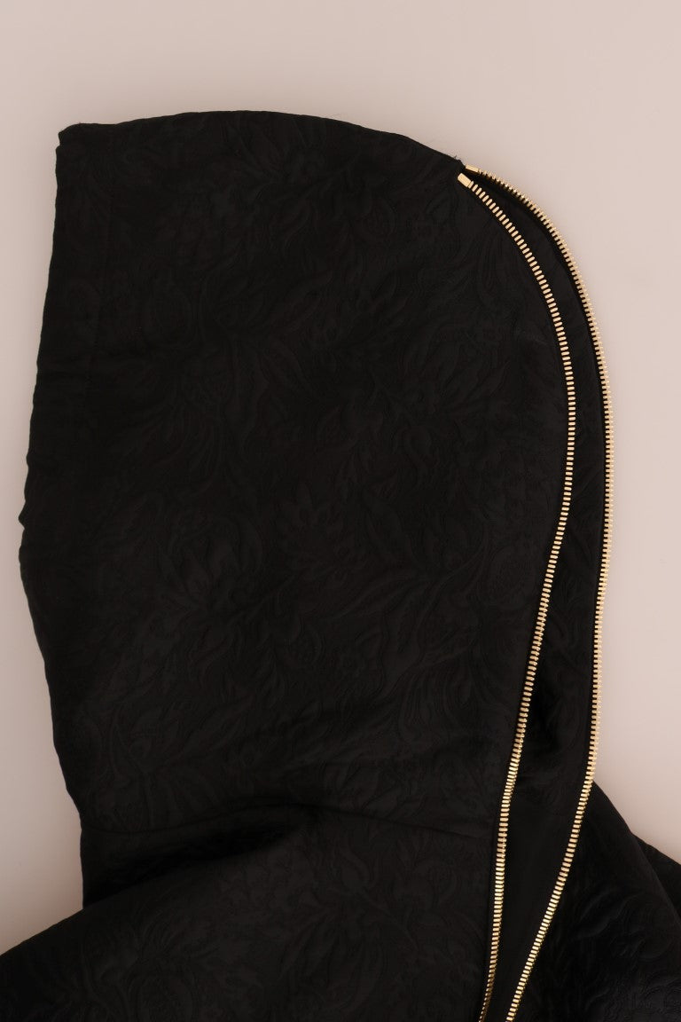 - Enchanted Brocade Crystal Hooded Sweater