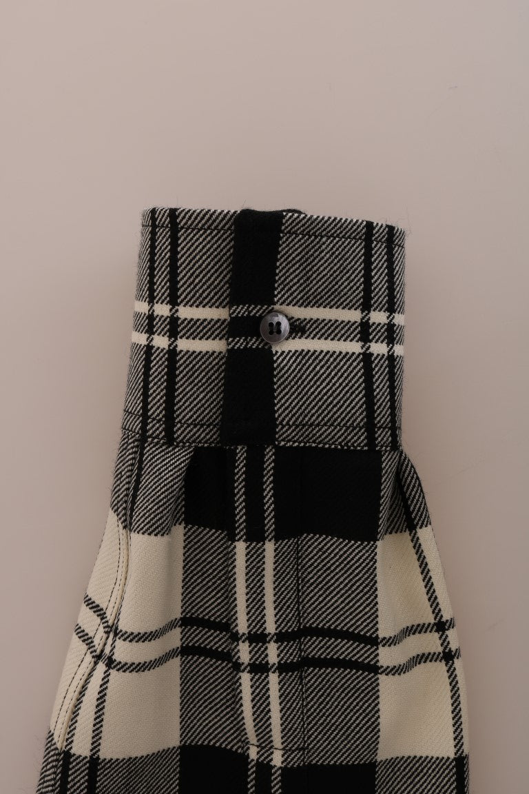 - Enchanted Sequin Checkered Wool Shirt
