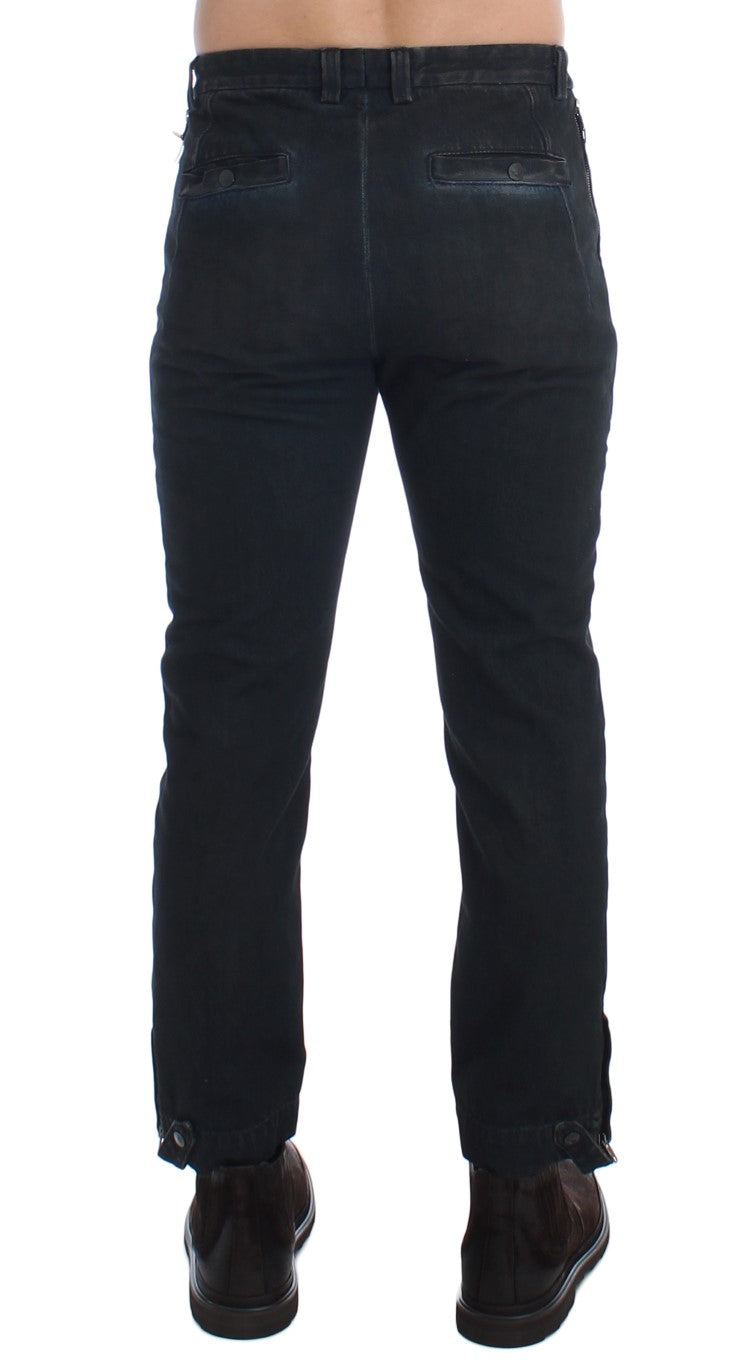 - Chic Blue Slim Fit Denim Jeans