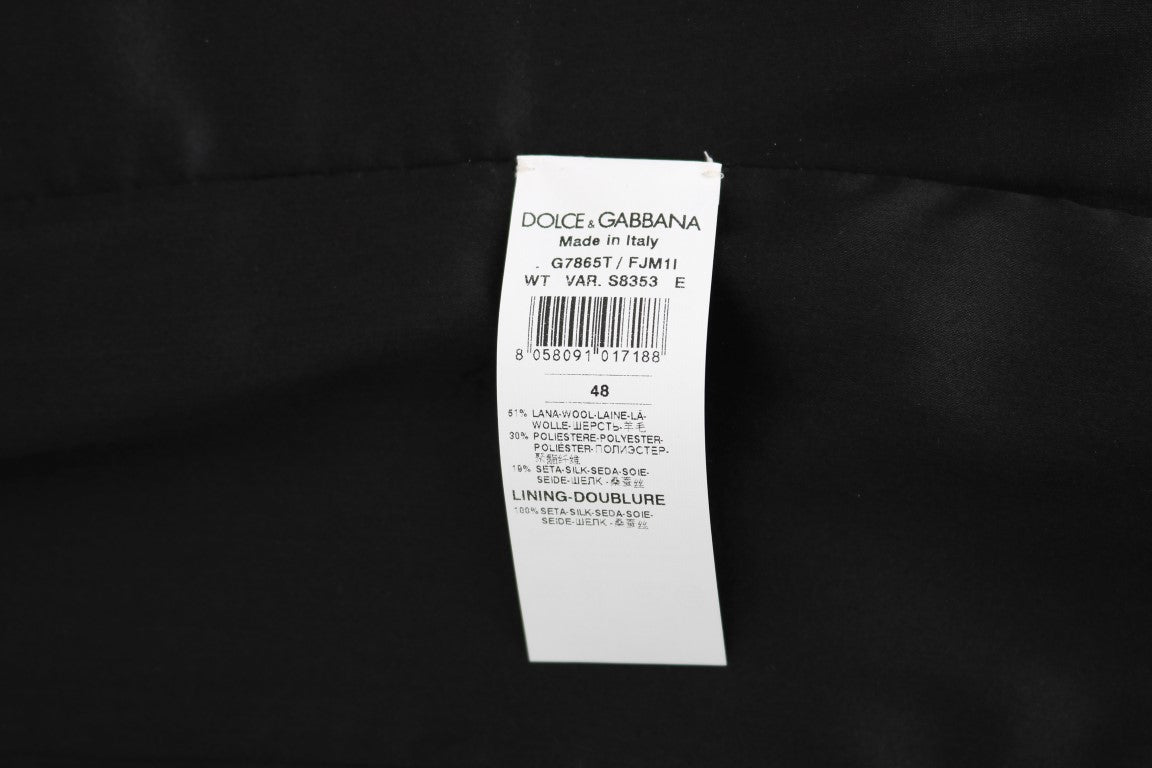 - Elegant Polka Dot Black Dress Vest