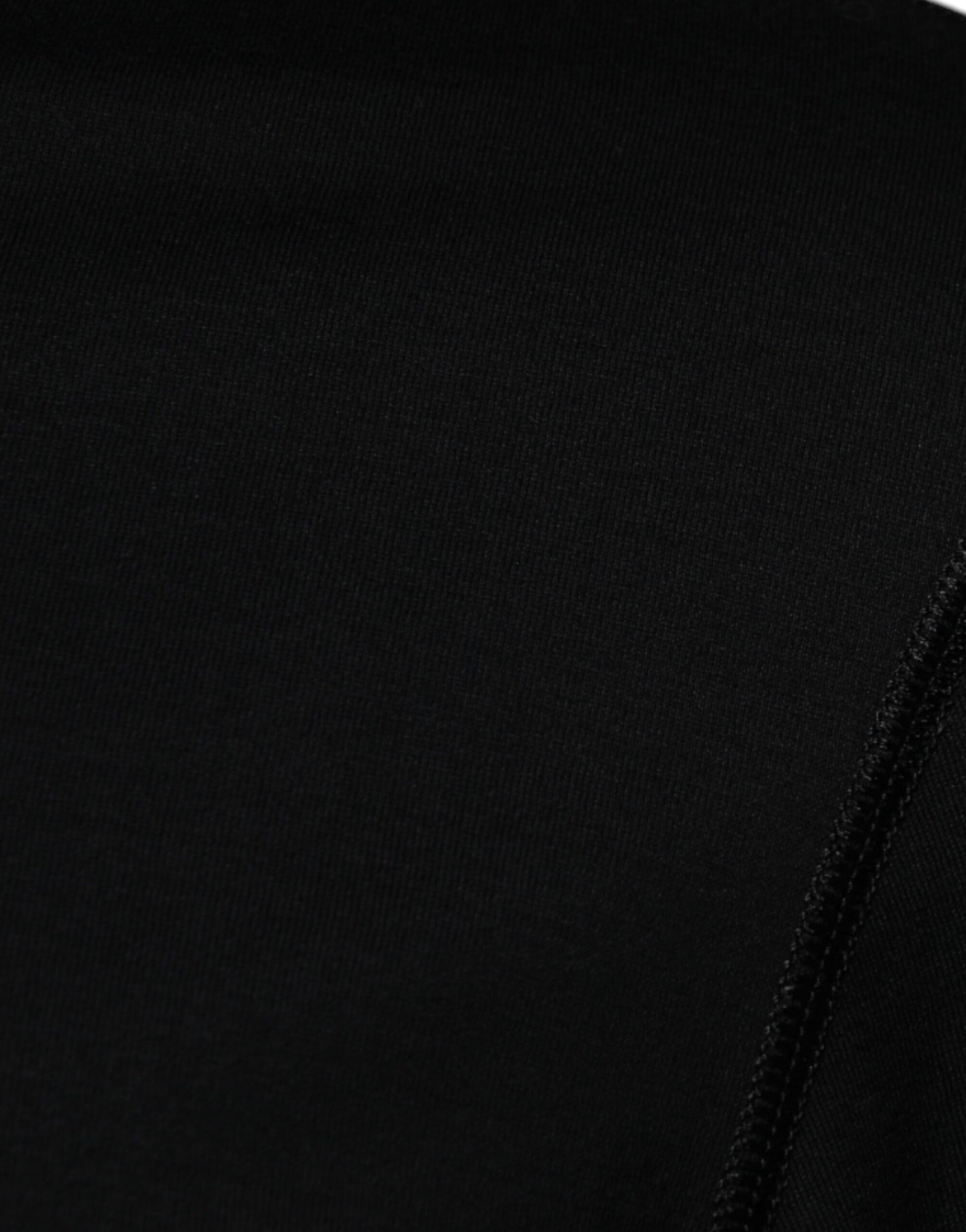 Dolce & Gabbana Black Cashmere Crew Neck Pullover Sweater for Men - Slim Fit