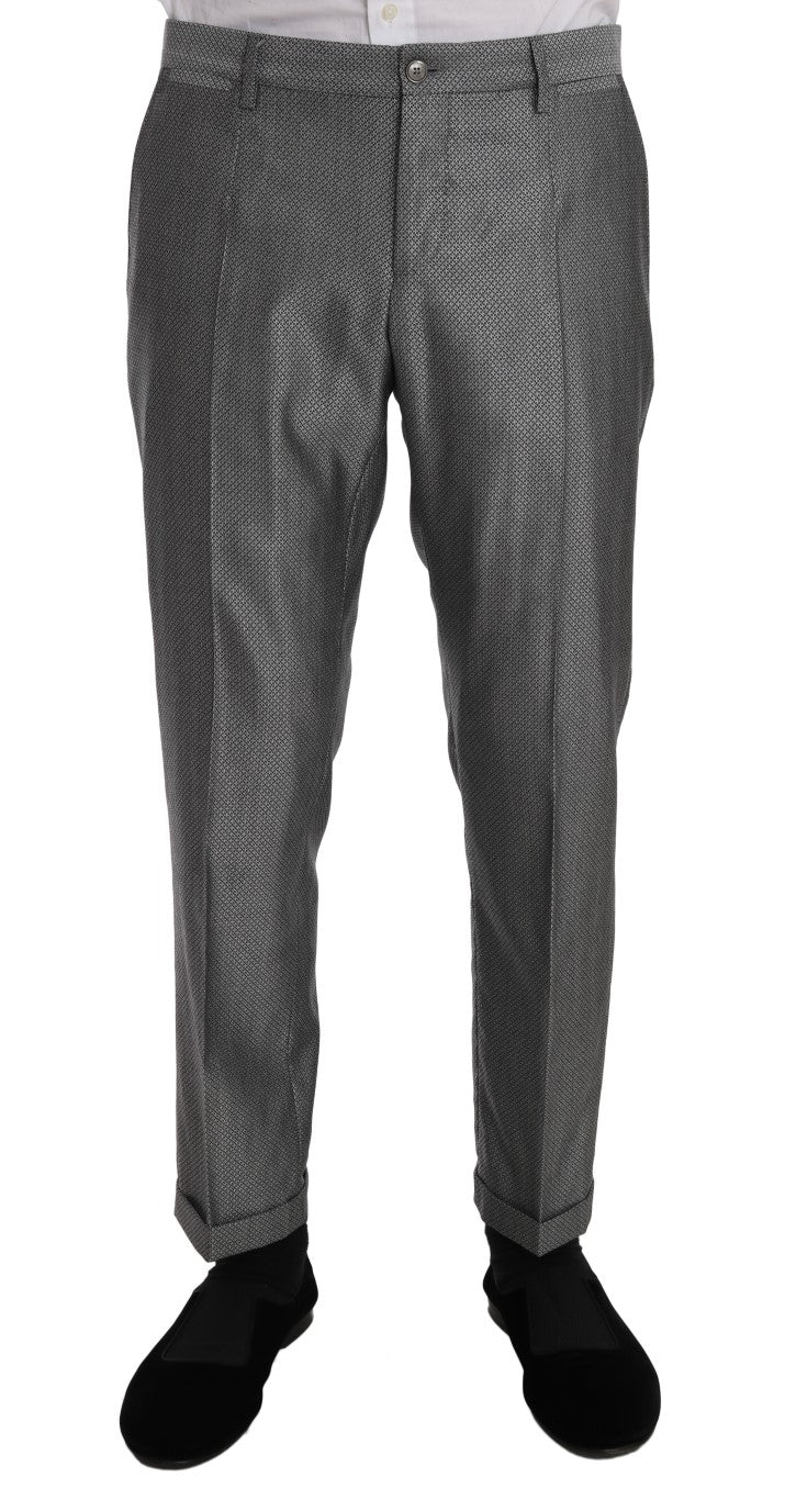 - Elegant Black Double-Breasted Suit