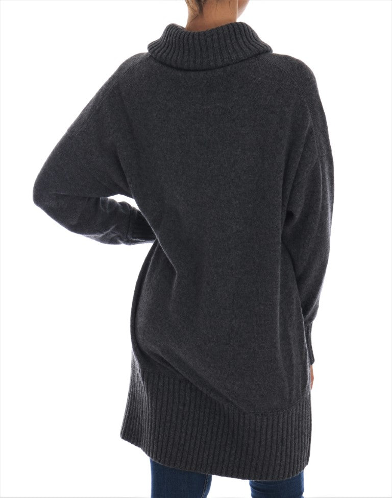 Enchanted Crystal Turtleneck Jumper Dress