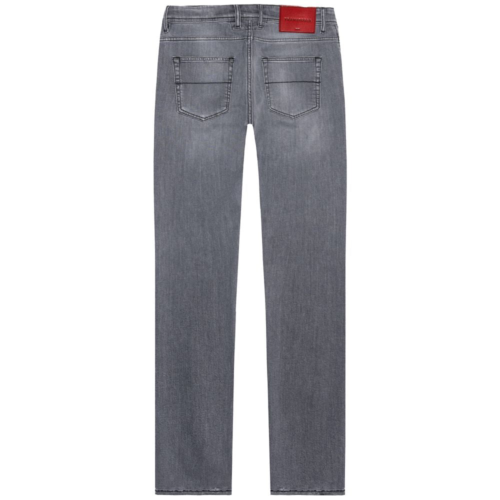 Tramarossa Leonardo Grey Cotton Jeans