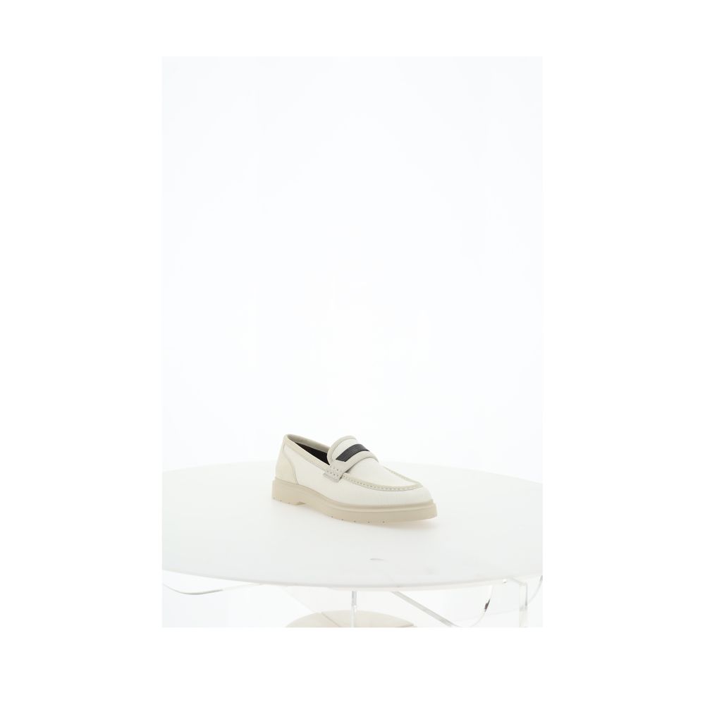 Brunello Cucinelli Beige Loafers