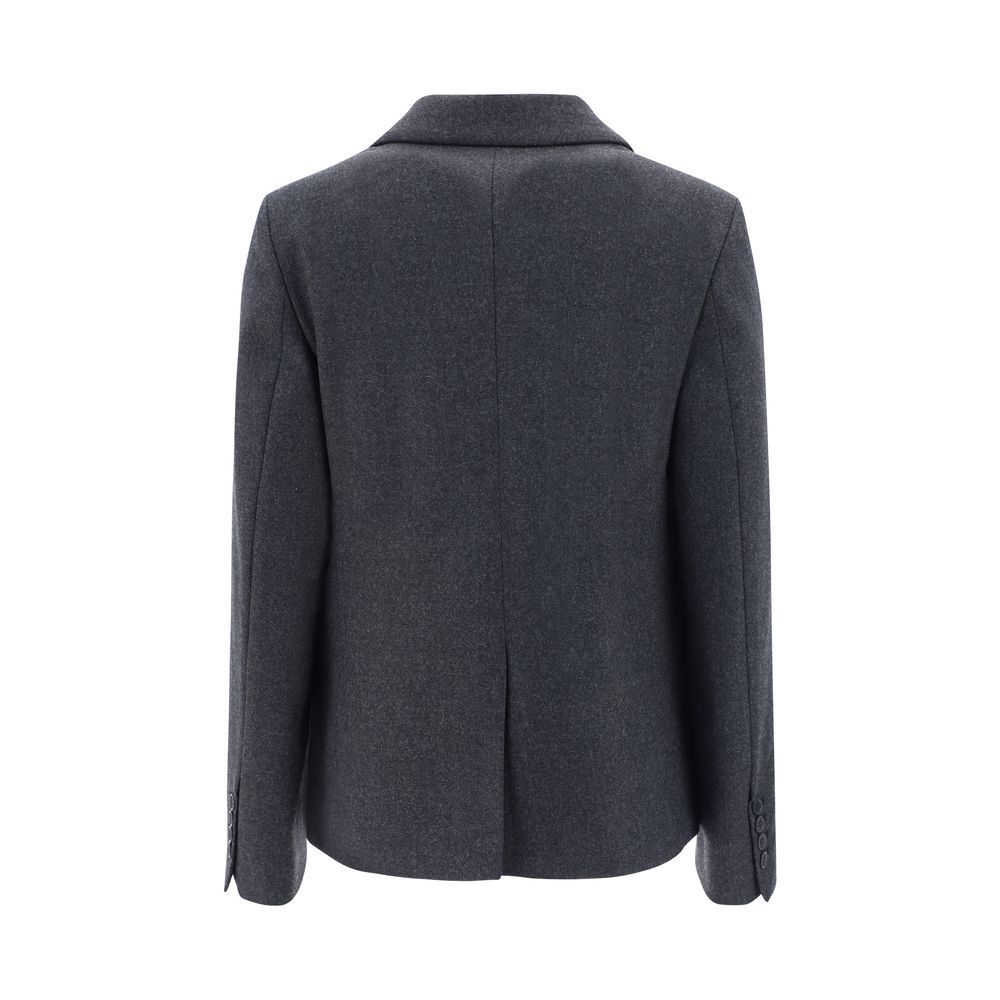 P.A.R.O.S.H. Fleece Wool Blazer Jacket