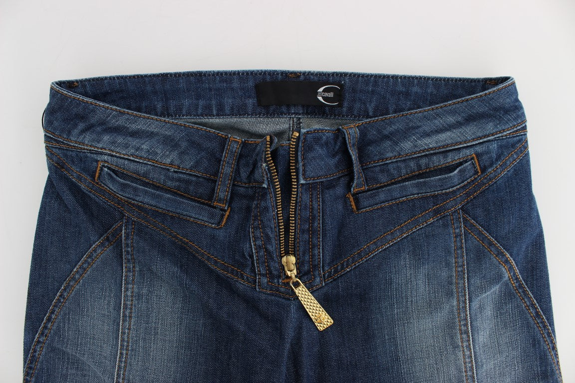 - Chic Boot Cut Blue Wash Denim