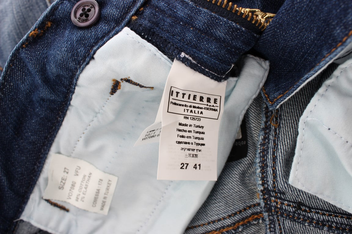 - Chic Boot Cut Blue Wash Denim