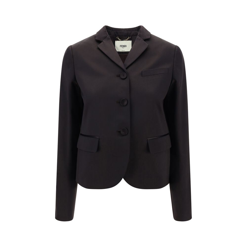 Fendi Cotton Blazer Jacket: Classic Elegance Redefined