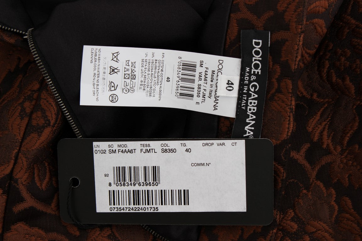 - Elegant Brocade Bubble Skirt