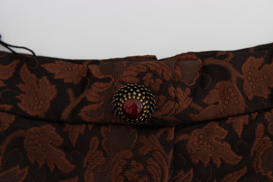 - Elegant Brocade Bubble Skirt