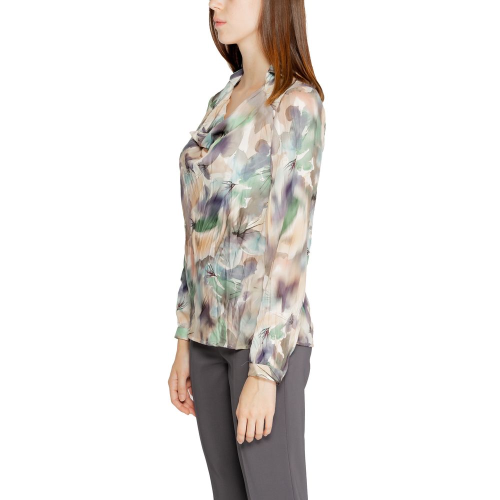 Rinascimento Green Watercolour Blouse