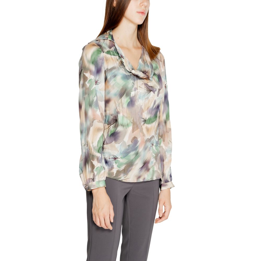 Rinascimento Green Watercolour Blouse