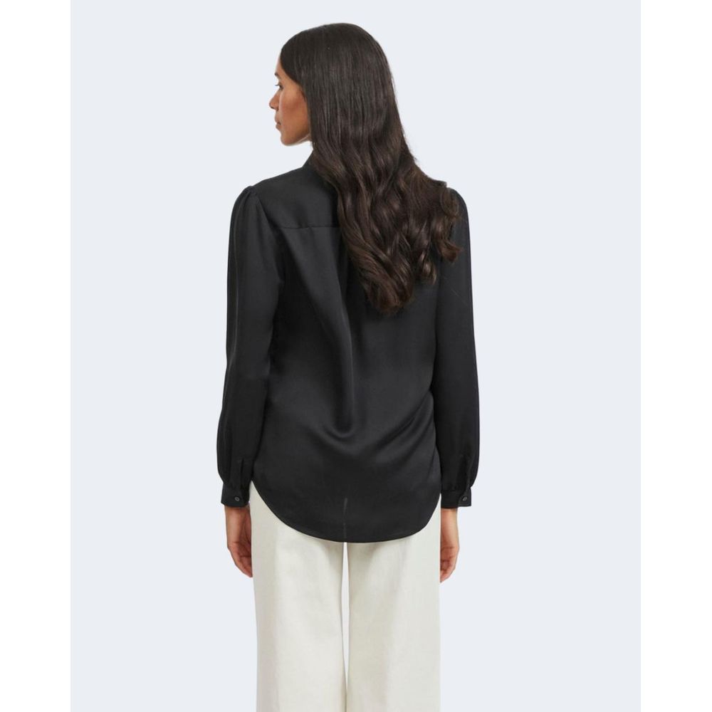 Vila Clothes Women's Black Long Sleeve Shirt