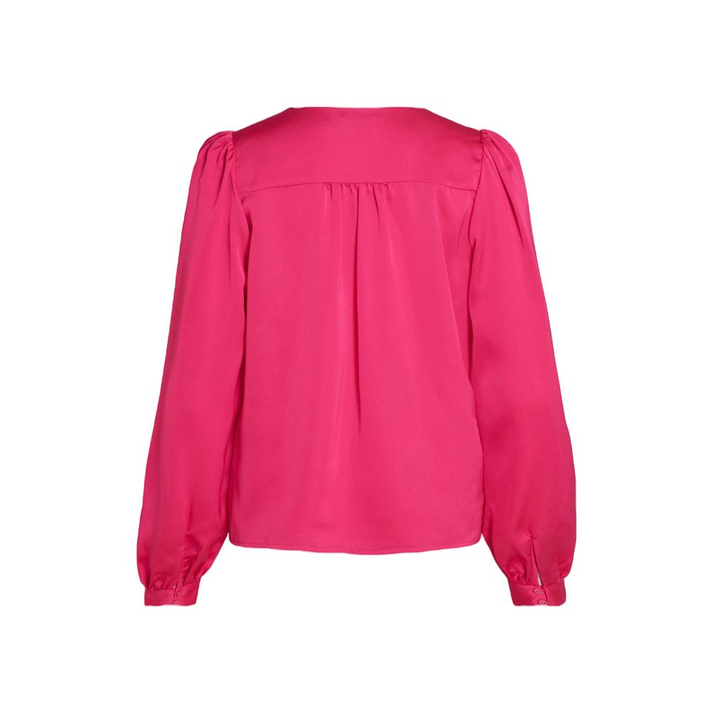 Vila Clothes Women's Pink Blouse