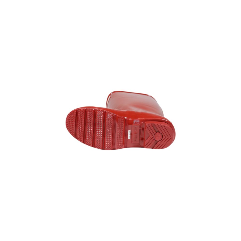 Hunter Women's Military Red Original Tall Gloss Wellington Boots