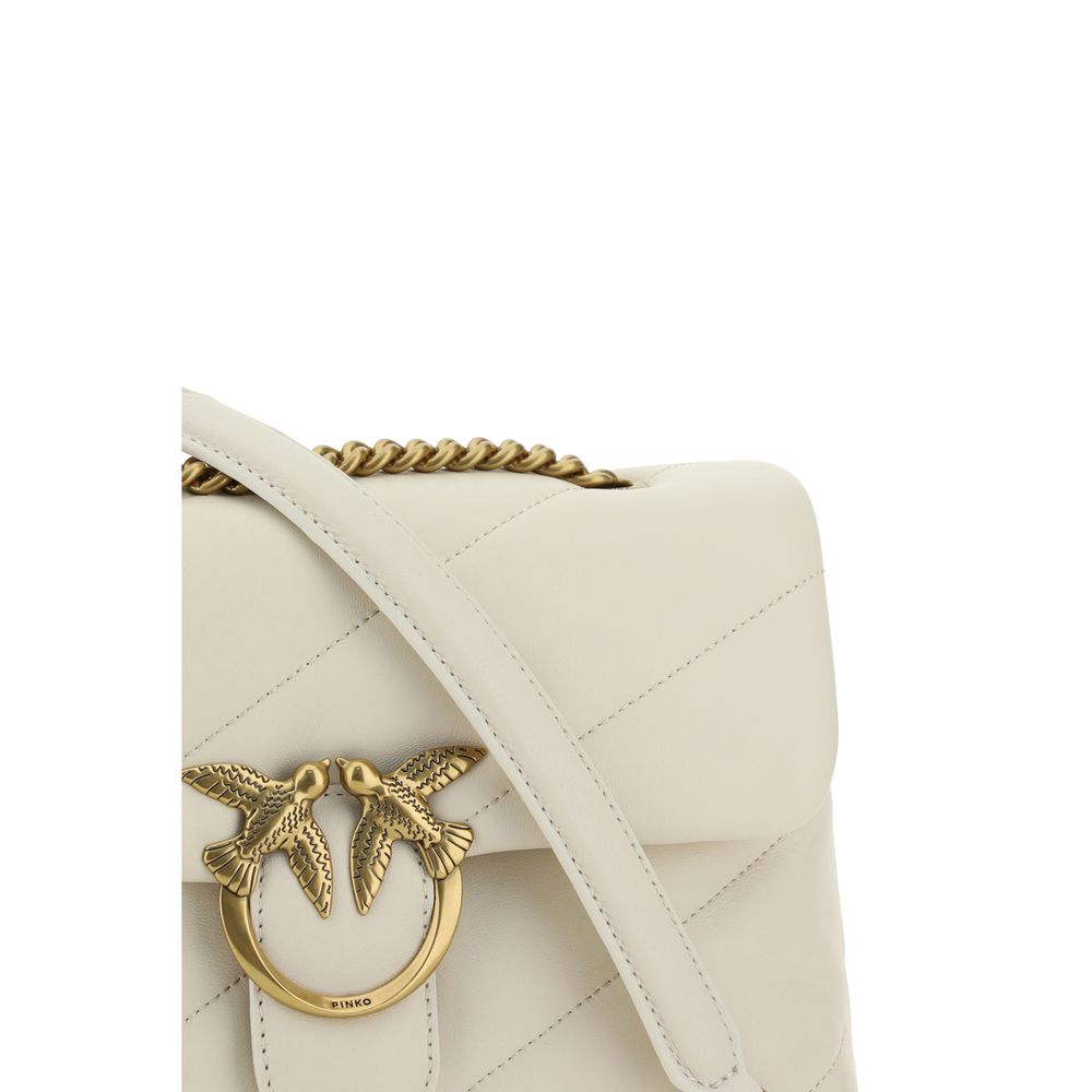 PINKO Love Classic Shoulder Bag - Statement-Making Elegance