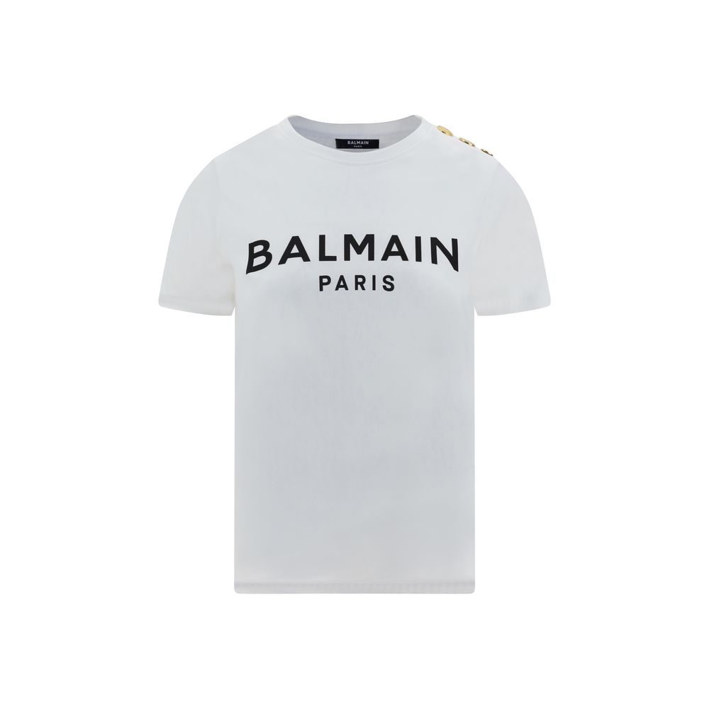 Balmain Logoed T-Shirt - Elevate Your Casual Wardrobe