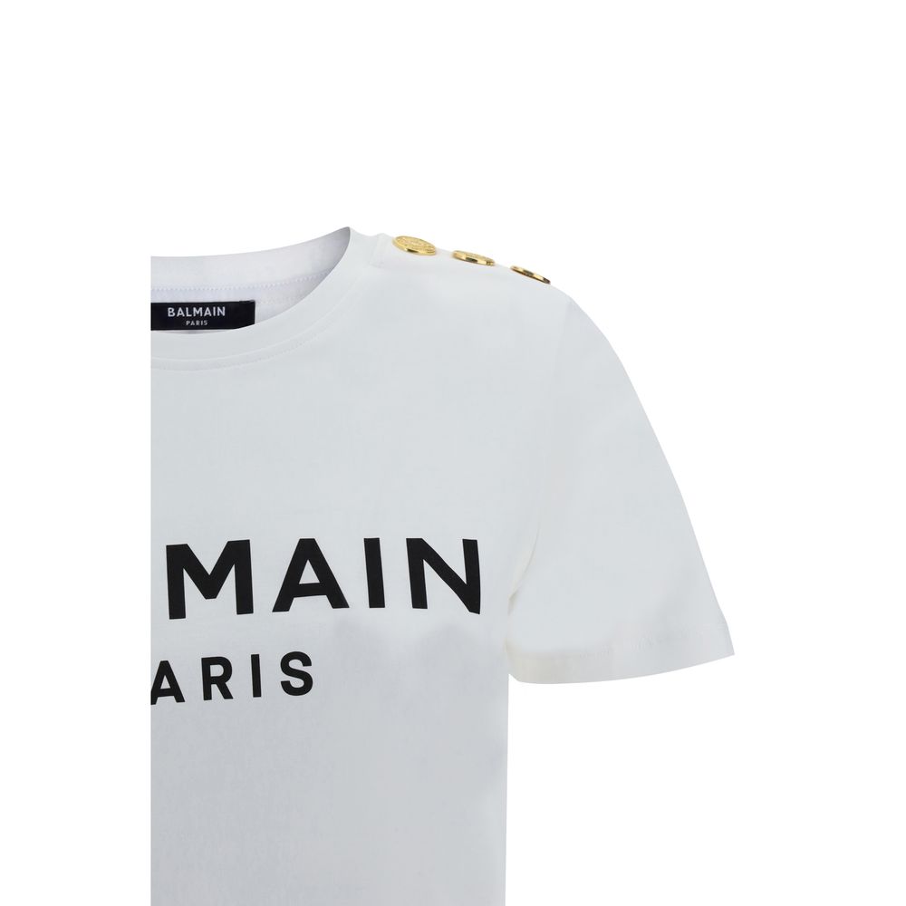 Balmain Logoed T-Shirt - Elevate Your Casual Wardrobe