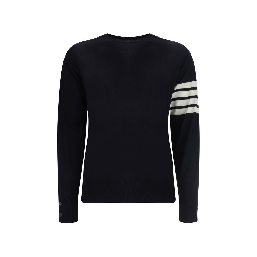 Thom Browne Fleece Wool Sweater - Exquisite Luxury Knitwear