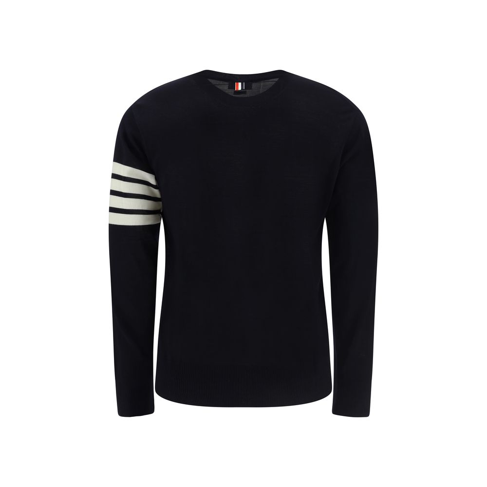 Thom Browne Fleece Wool Sweater - Exquisite Luxury Knitwear