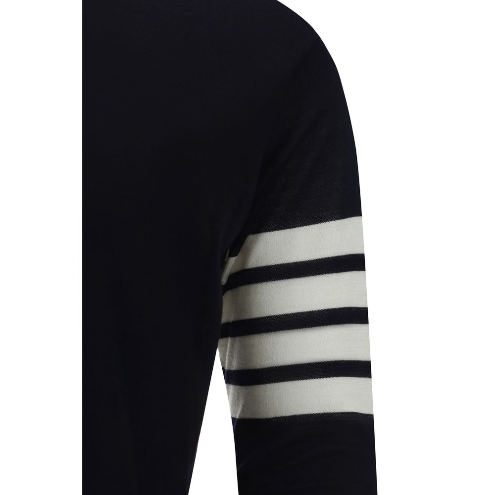 Thom Browne Fleece Wool Sweater - Exquisite Luxury Knitwear