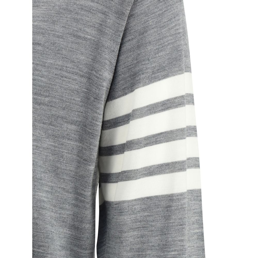Thom Browne Fleece Wool Cardigan