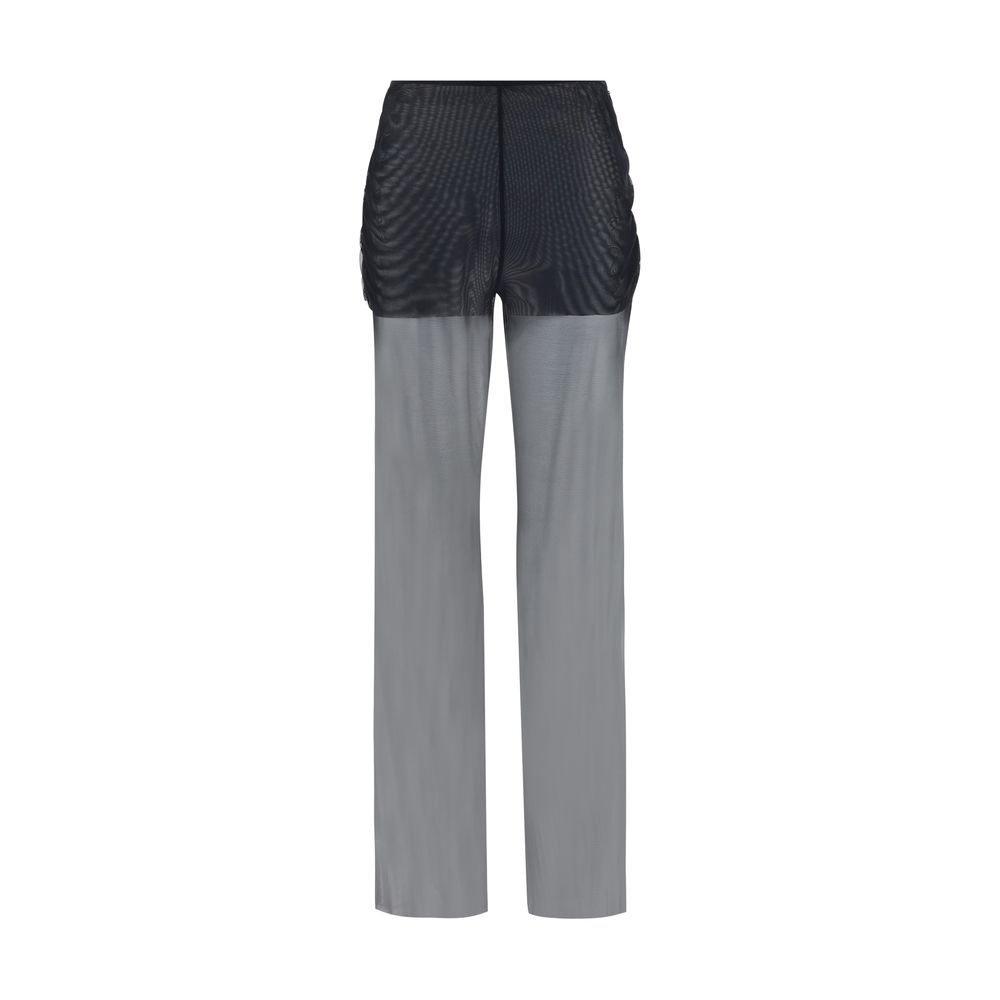 Exilia Balos Pants - Elegant Transparency Meets Chic Comfort