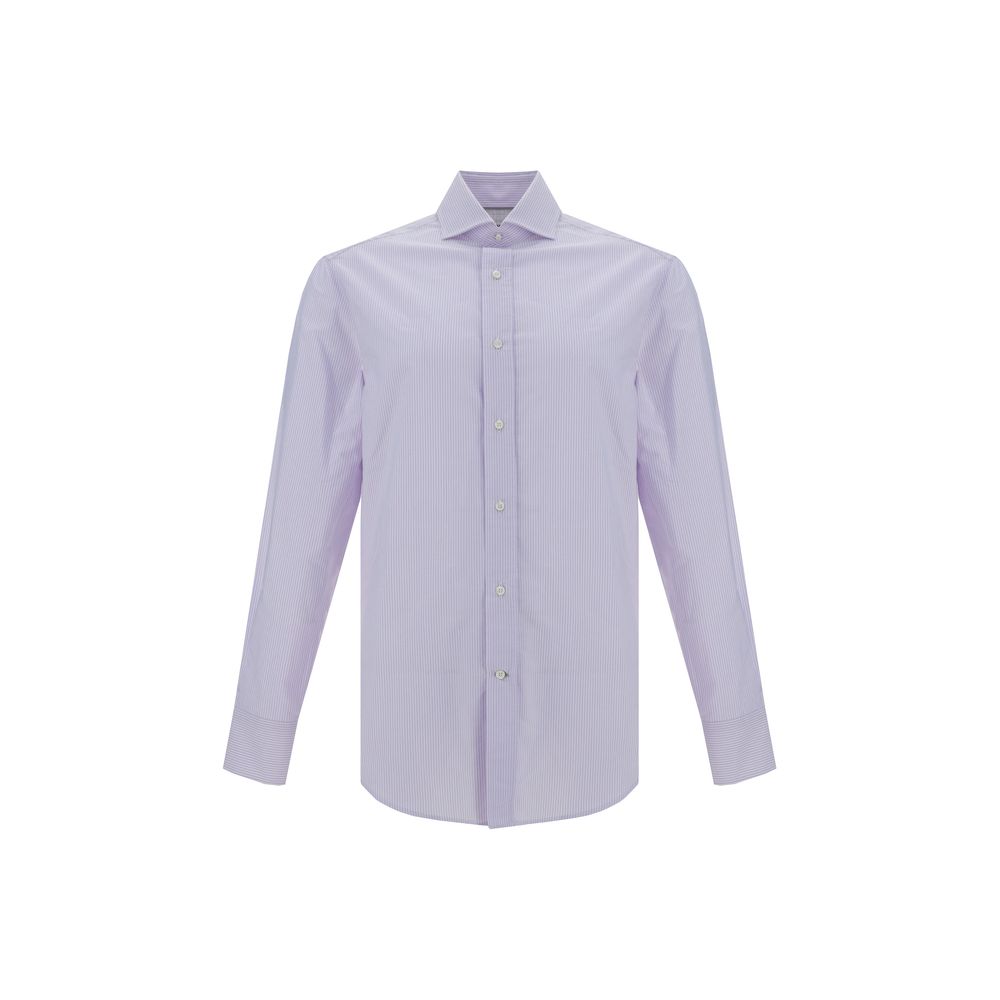 Brunello Cucinelli Striped Cotton Shirt