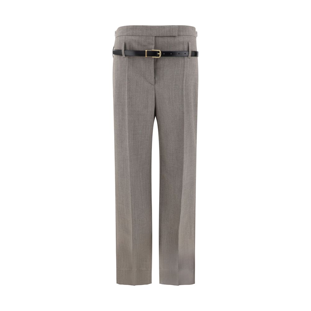 Prada Mélange Palazzo Pants