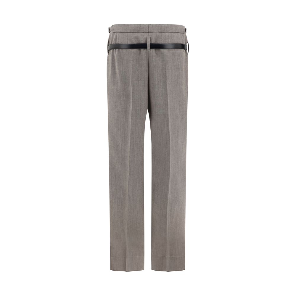 Prada Mélange Palazzo Pants
