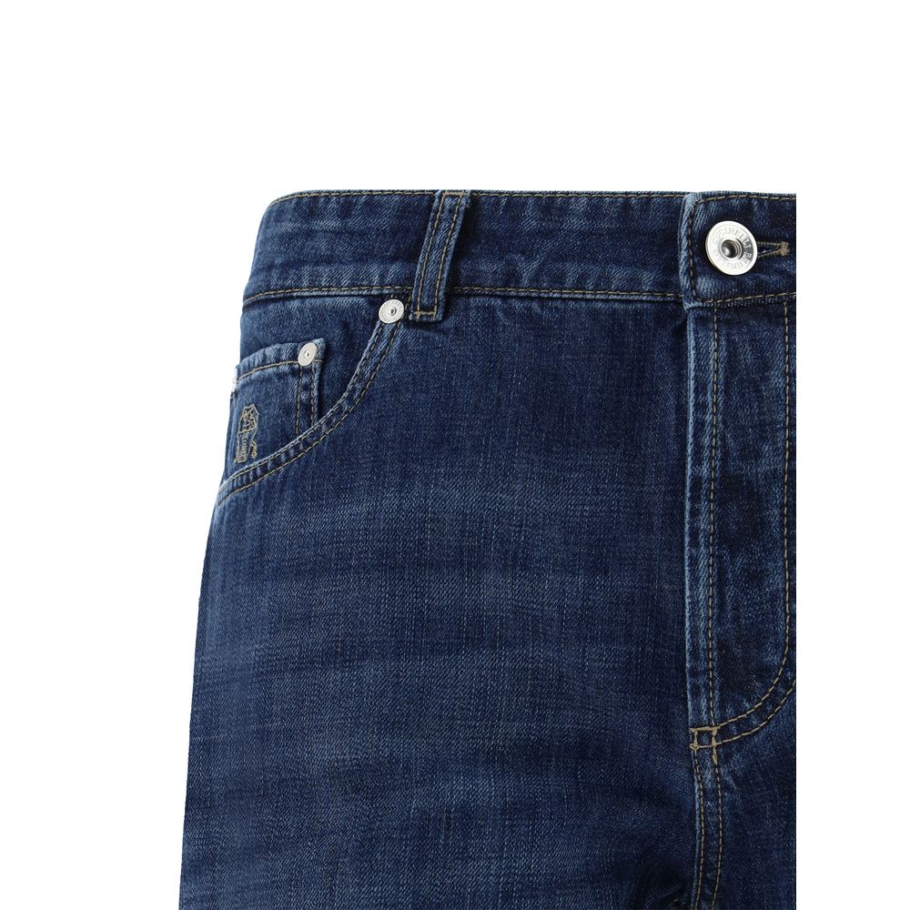Brunello Cucinelli Cuffed Jeans: Effortless Luxury Meets Timeless Style