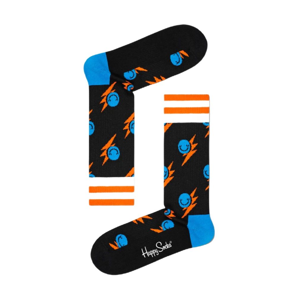 Happy Socks Black Cotton Tights & Socks