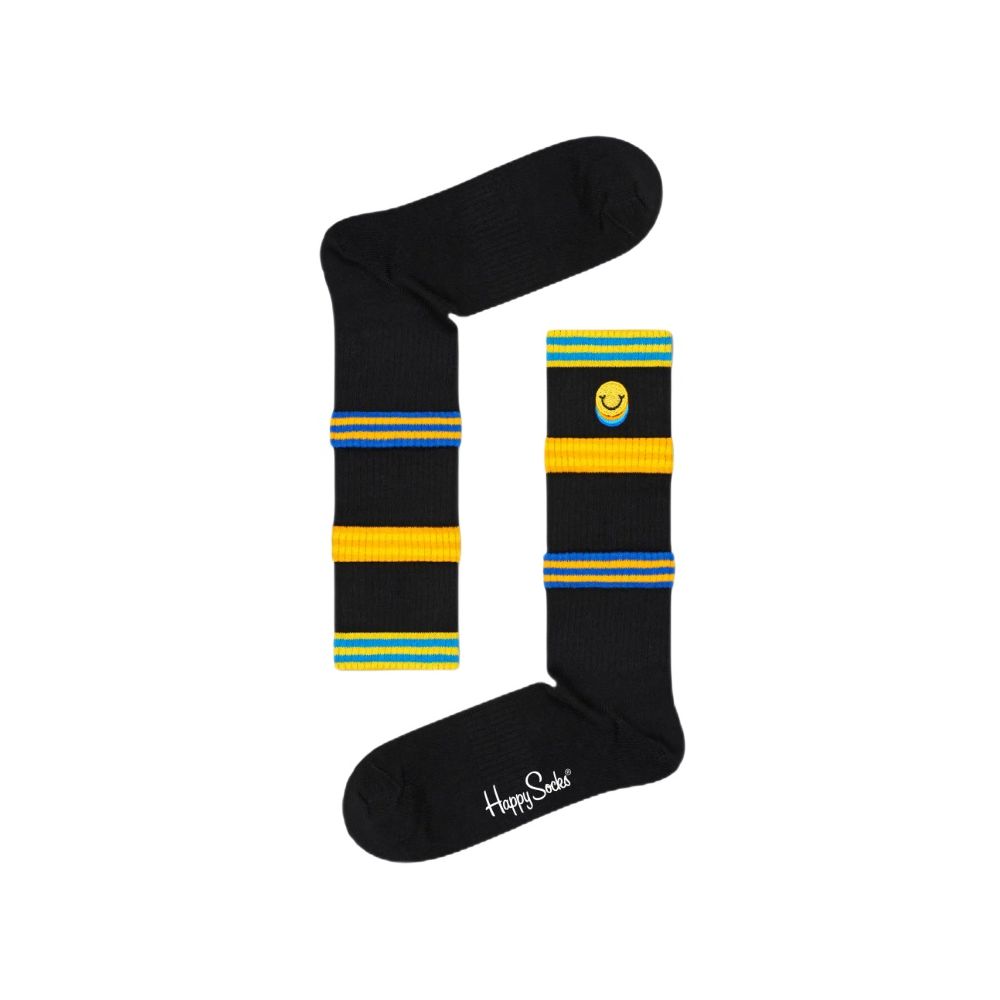 Happy Socks Black Cotton Tights & Socks