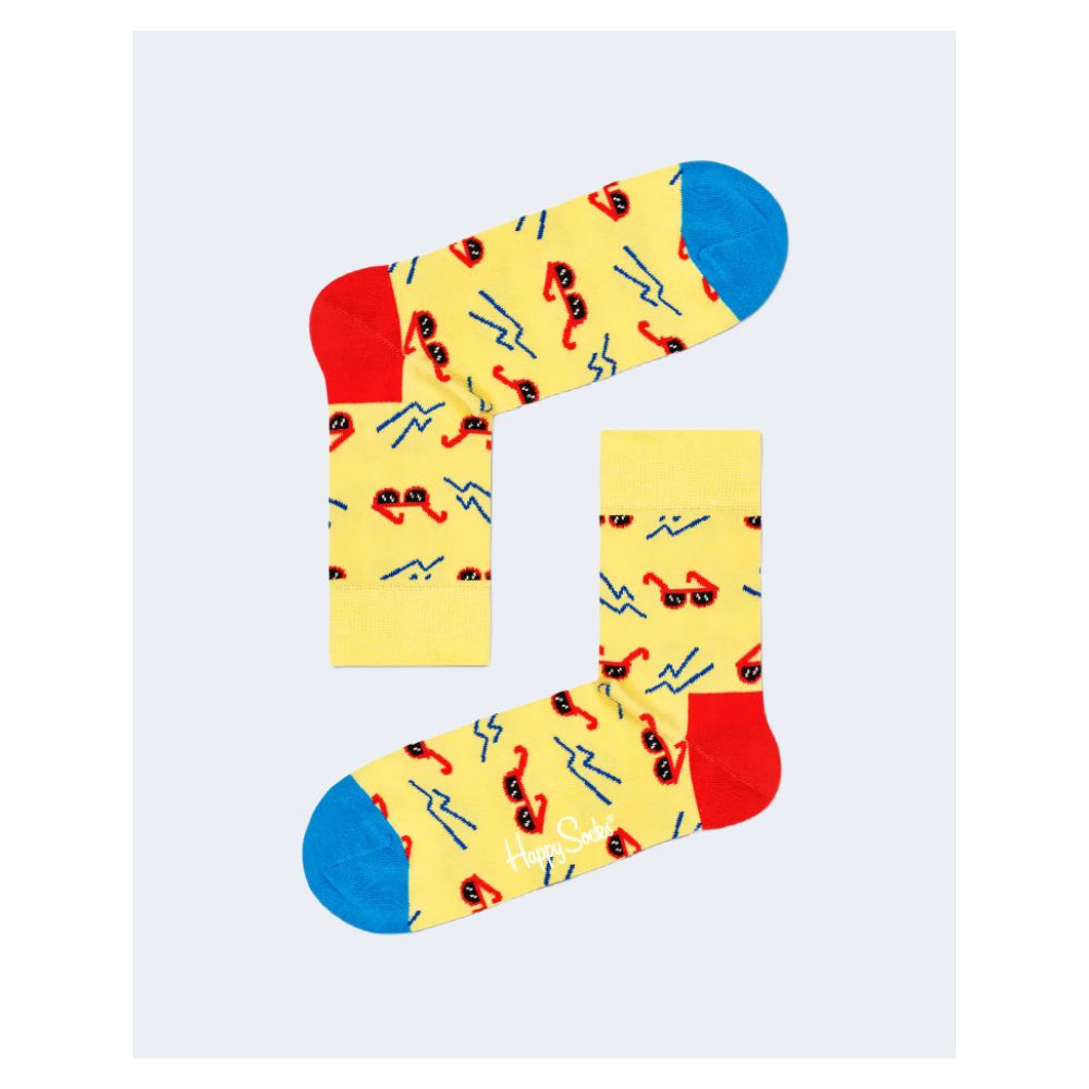 Happy Socks Yellow Cotton Tights & Socks