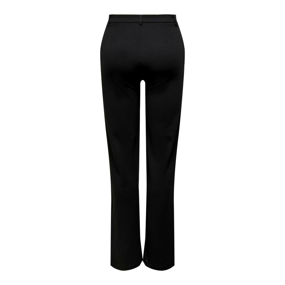 Jacqueline De Yong Black Elastane Cigarette Pants
