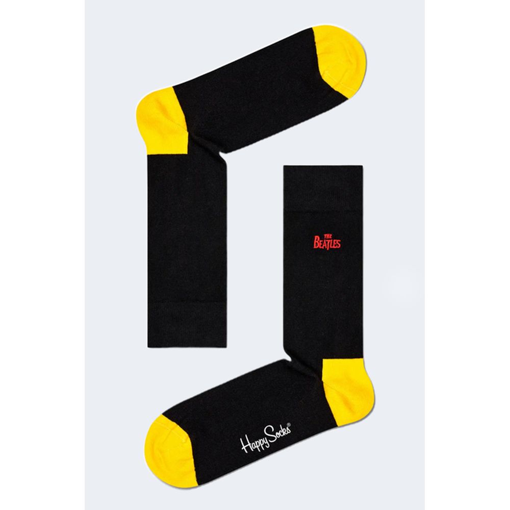 Happy Socks Black Cotton Tights & Socks