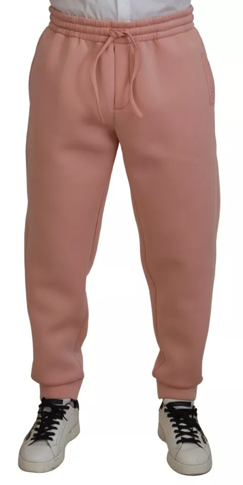 Dolce & Gabbana Men's Pink Jogger Sweatpants