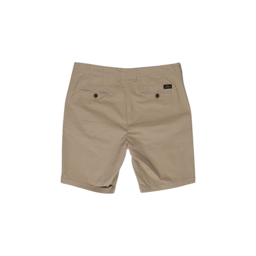 Superdry Beige Cotton Short – Men’s Bermuda