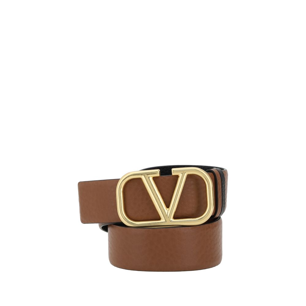 Valentino Garavani VLogo Belt - Elegant Leather Accessory